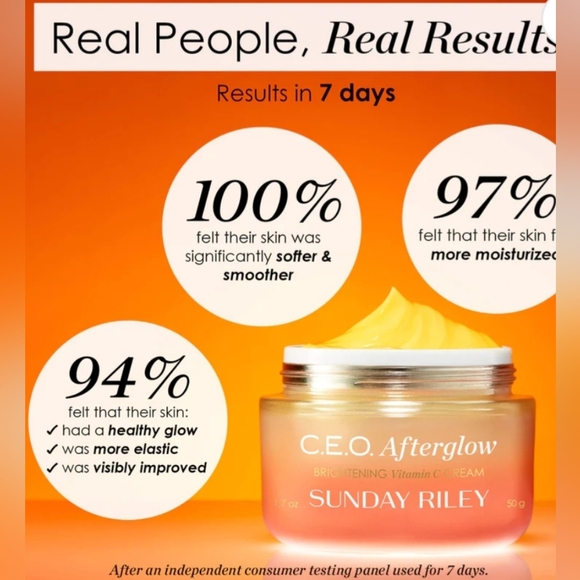 NIB* Sunday Riley- C. E. O. Afterglow Gel/Cream . 5oz - Picture 2 of 9